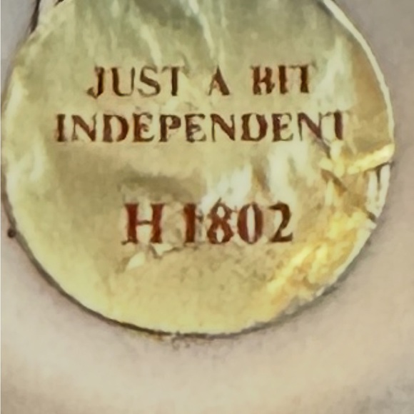 Vintage Just a Bit Independent H 1802 Bessie Pease Gutmann Figural Ornament New - Picture 4 of 4
